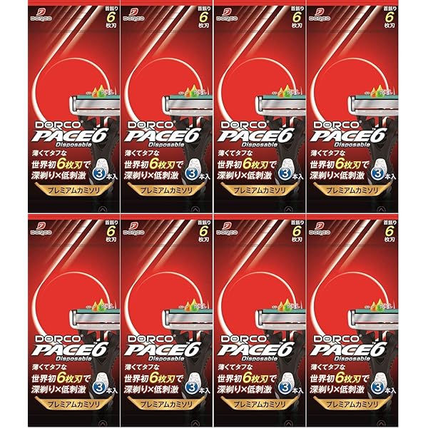 Amazon.co.jp: ドルコ ペース6プラス 替刃4個 プラスホルダー1本入